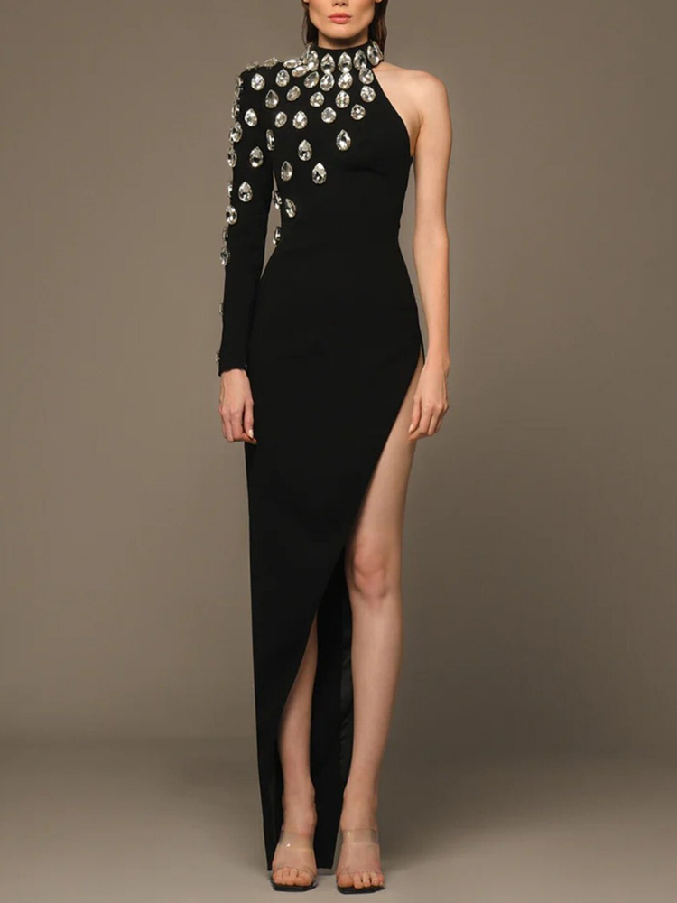 TWOTWINSTYLE Free Shipping Discont Dress Diamonds