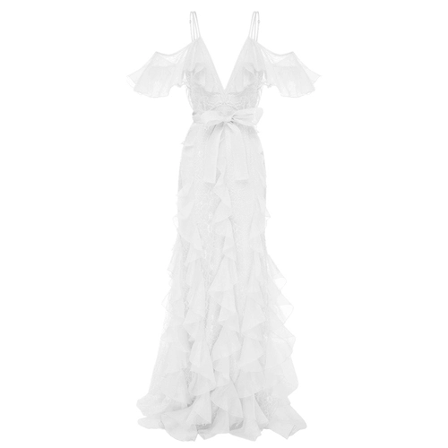 TWOTWINSTYLE Free Shipping Discont Dress White