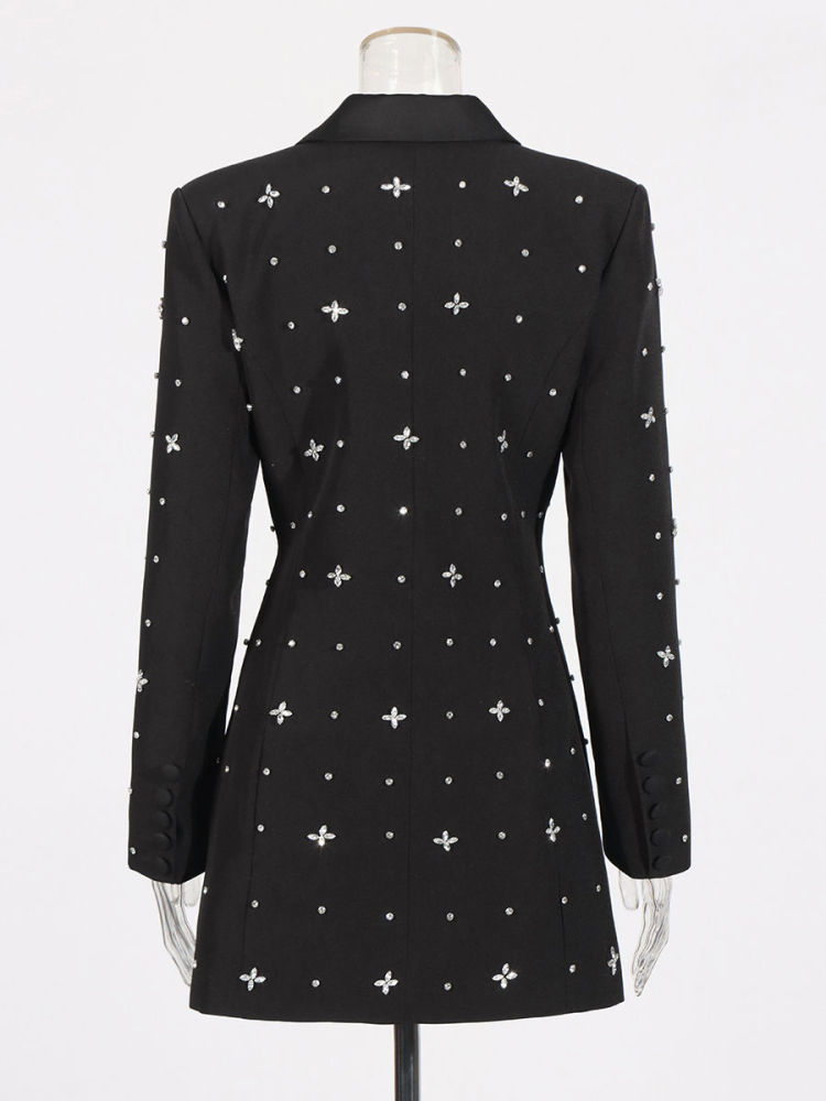 TWOTWINSTYLE Patchwork Diamonds MInimalist Blazers