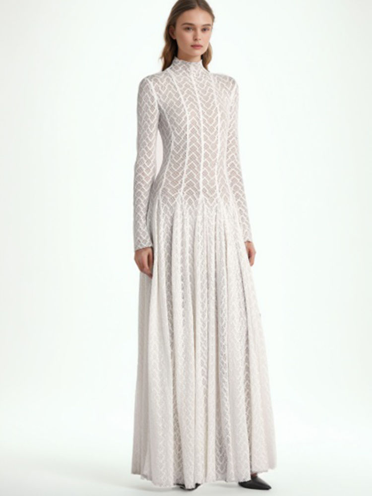 TWOTWINSTYLE Casual MInimalist Vintage Dress