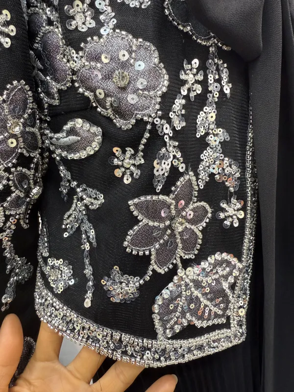 TWOTWINSTYLE Patchwork Sequin Loose Two Pieces Sets