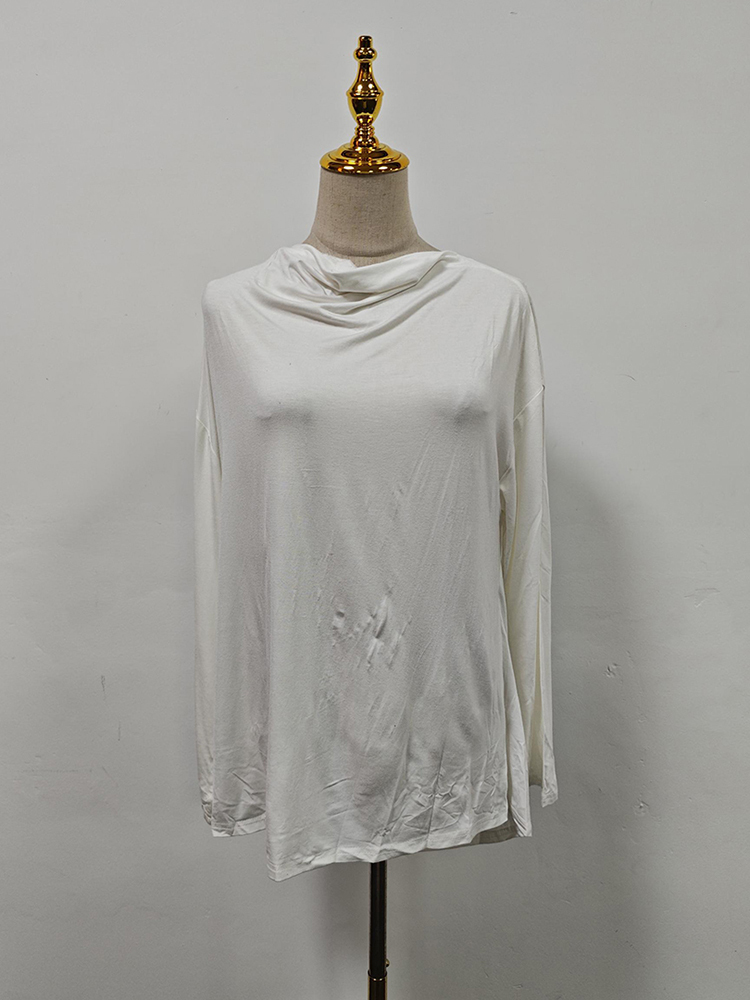 TWOTWINSTYLE Patchwork Mesh Chic Oversize T-shirts