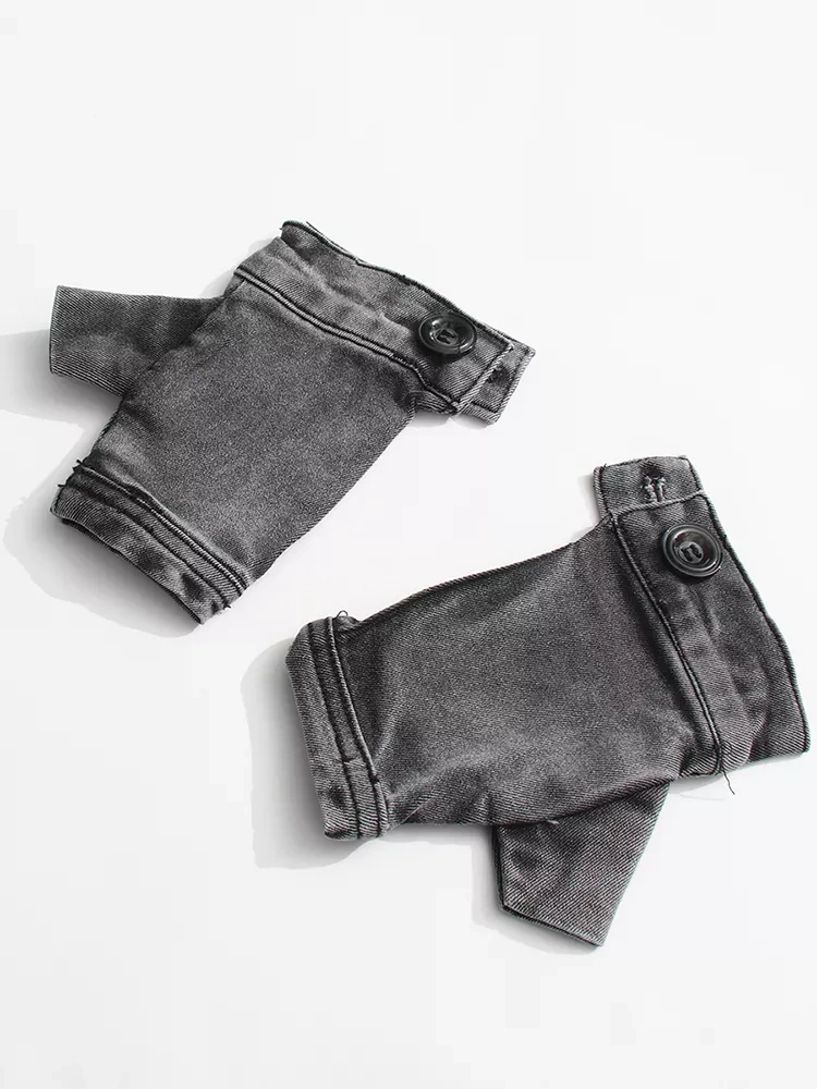 TWOTWINSTYLE Denim Cowboy Gloves