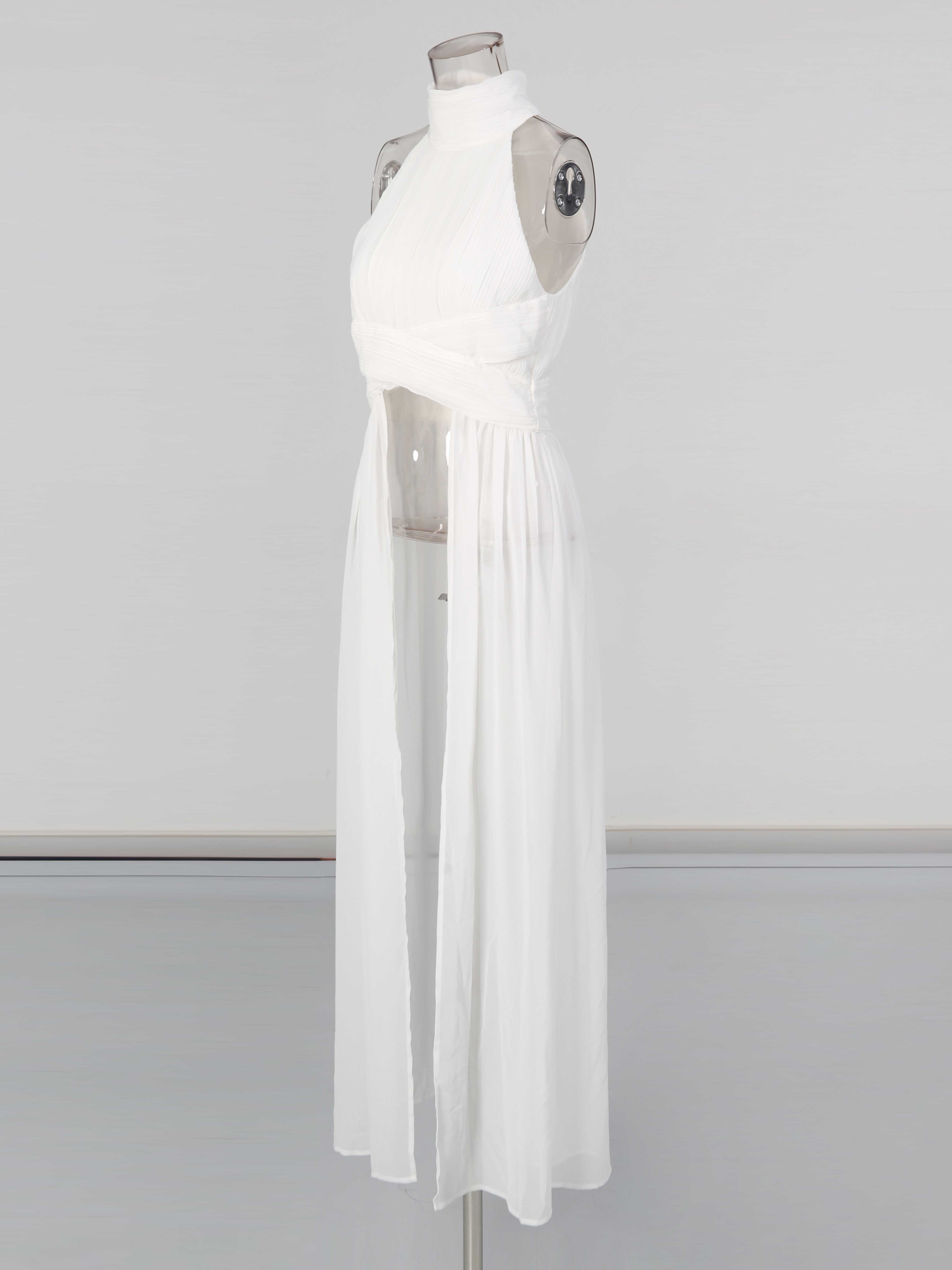 TWOTWINSTYLE Chic Solid Sleeveless Shirts