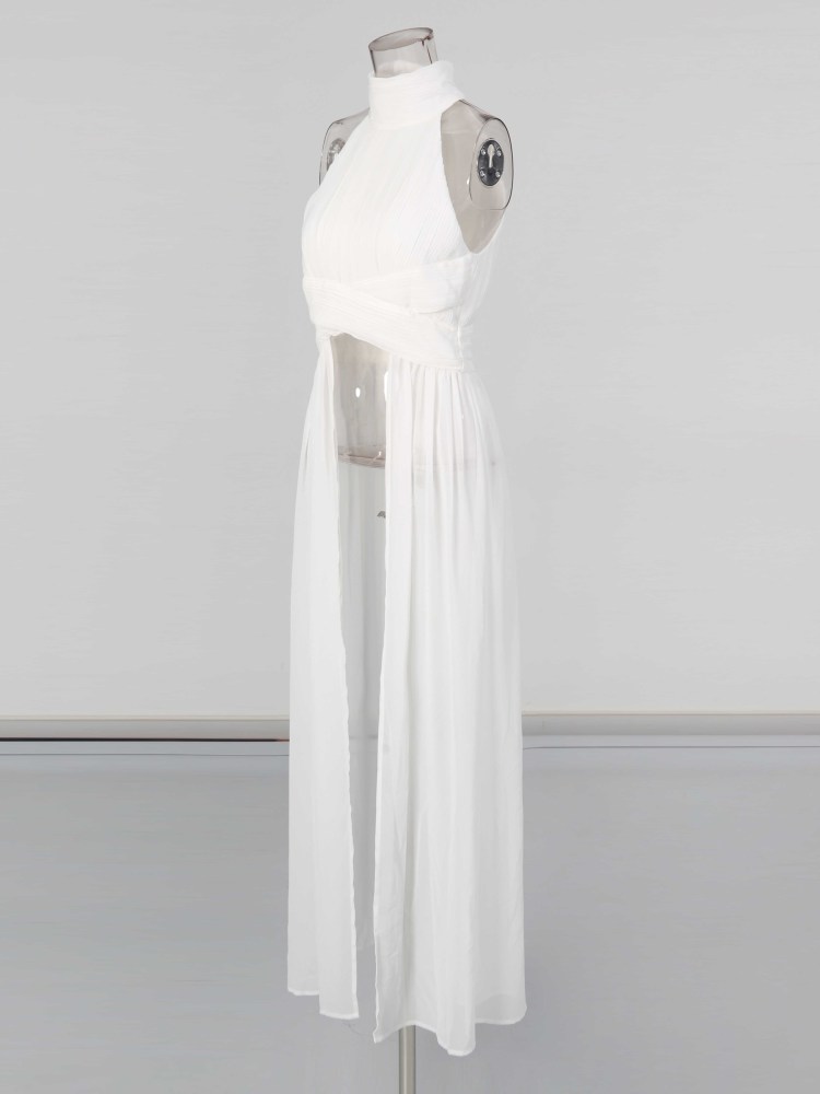 TWOTWINSTYLE Chic Solid Sleeveless Shirts