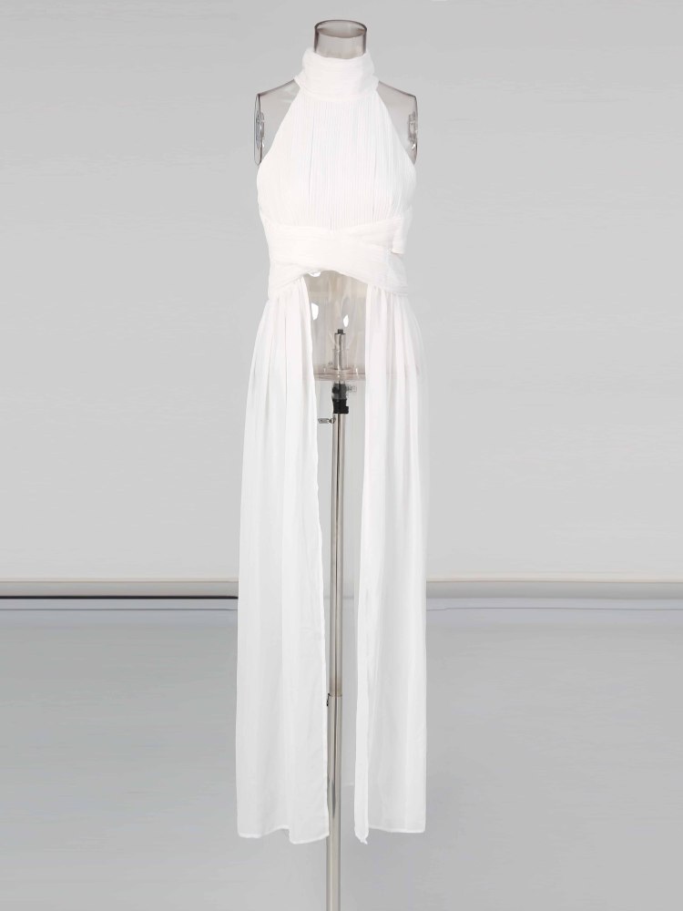 TWOTWINSTYLE Chic Solid Sleeveless Shirts