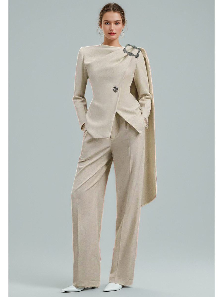 TWOTWINSTYLE Chic Patchwork Solid Elegant Jacket