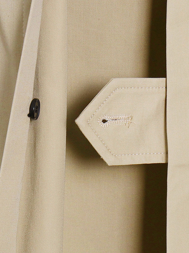 TWOTWINSTYLE Hit Color Chic Stand Collar Jacket
