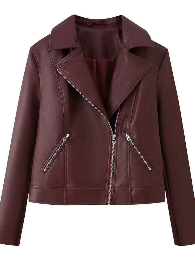 TWOTWINSTYLE Lapel Splice Necklace Coat