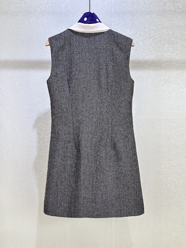 TWOTWINSTYLE Designer Hit Color Temperament Mini Dress