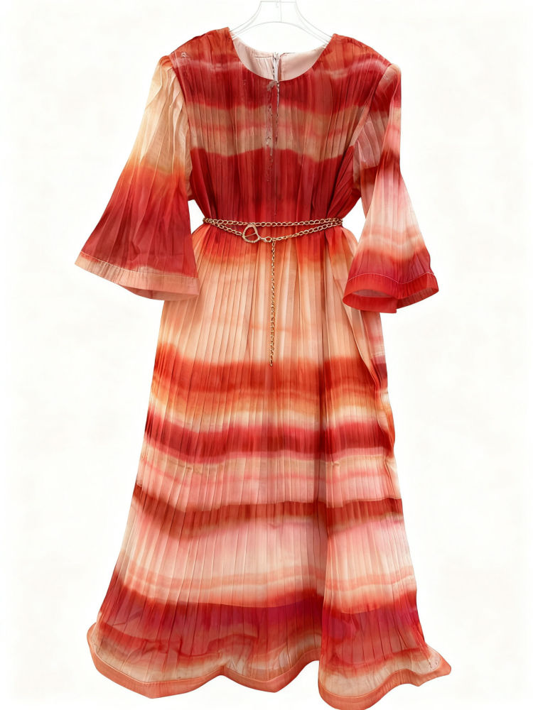 TWOTWINSTYLE Temperament Hit Color Dress