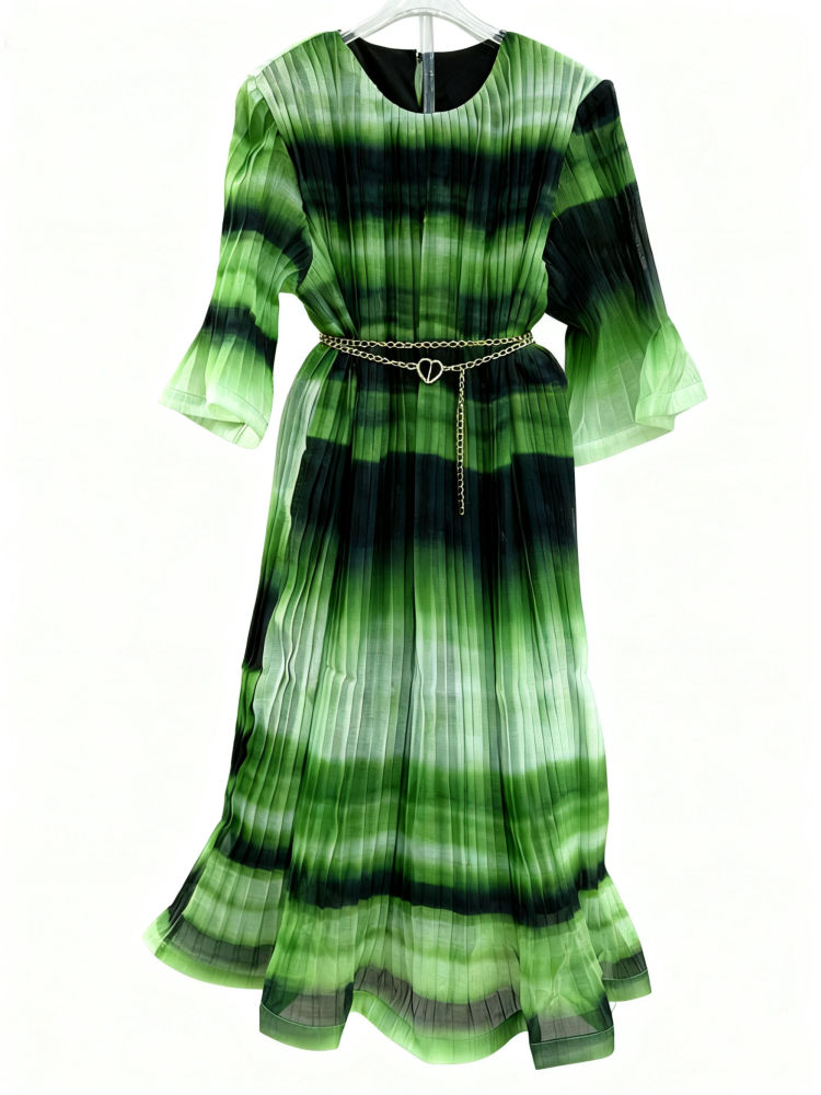 TWOTWINSTYLE Temperament Hit Color Dress