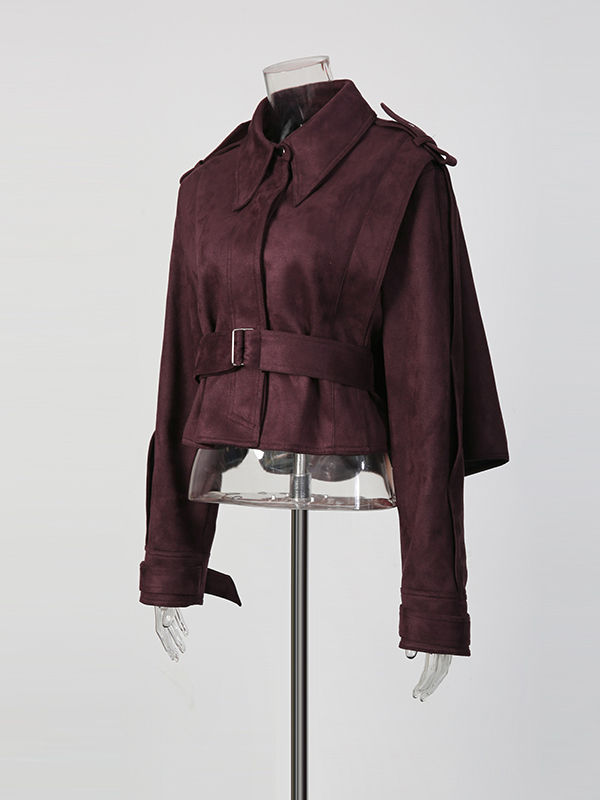 TWOTWINSTYLE Vintage Streetwear Loose Coat