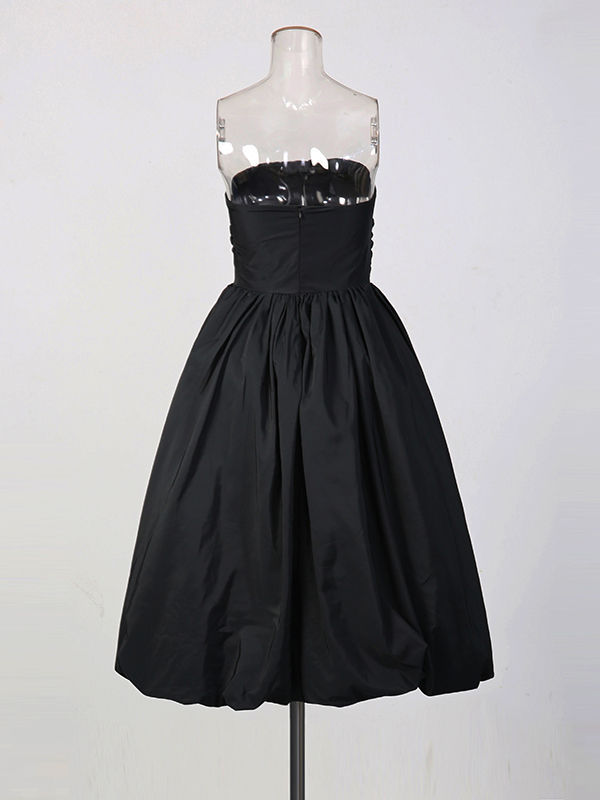 TWOTWINSTYLE Minimalist Loose High Waist Dress