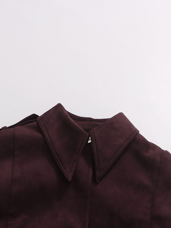 TWOTWINSTYLE Vintage Streetwear Loose Coat
