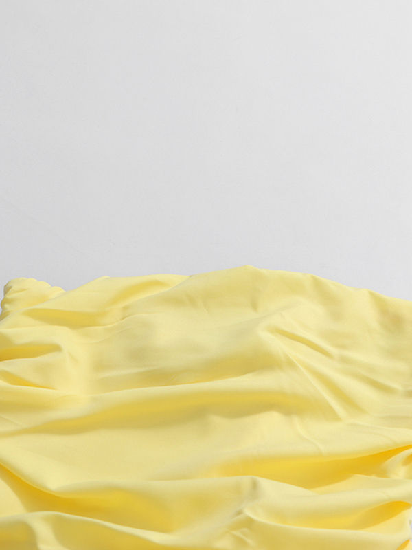 TWOTWINSTYLE Solid Off Shoulder Side Split Long Dress