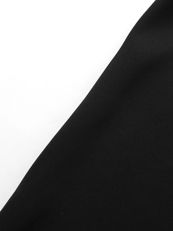 TWOTWINSTYLE Patchwork Diamond Slimming Maxi Dress
