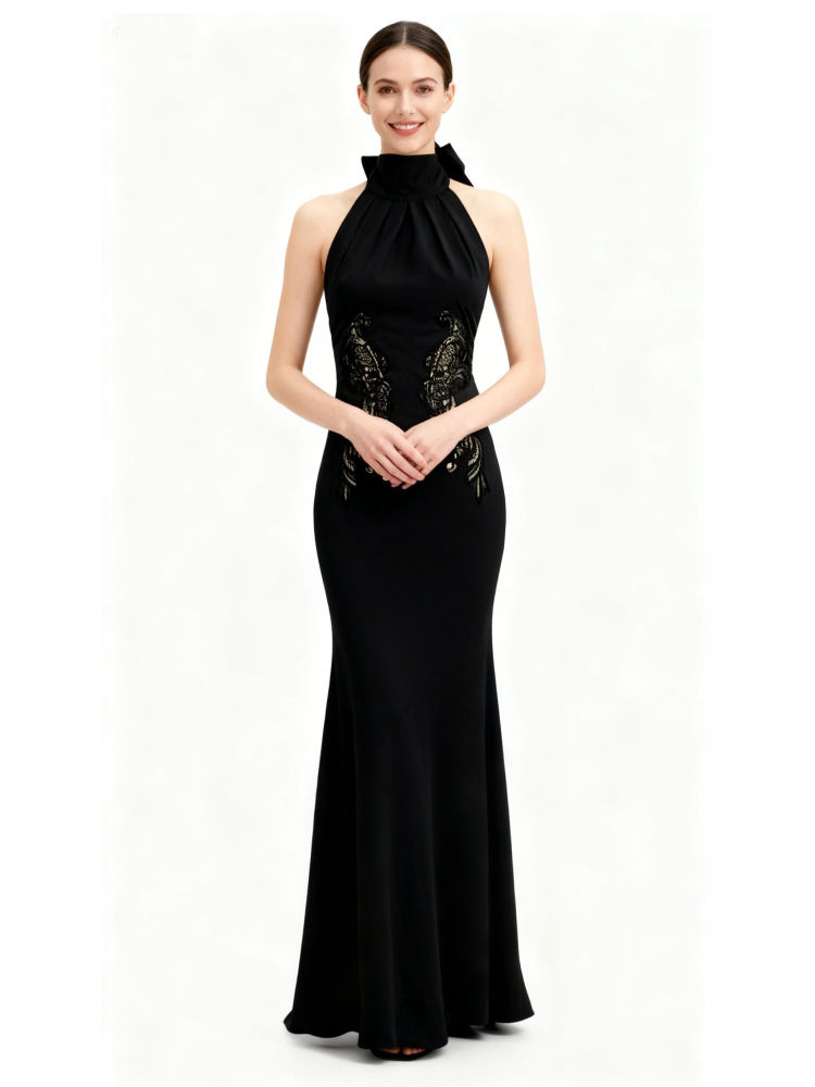 TWOTWINSTYLE Hollow Out Slimming Backless Chic Dress