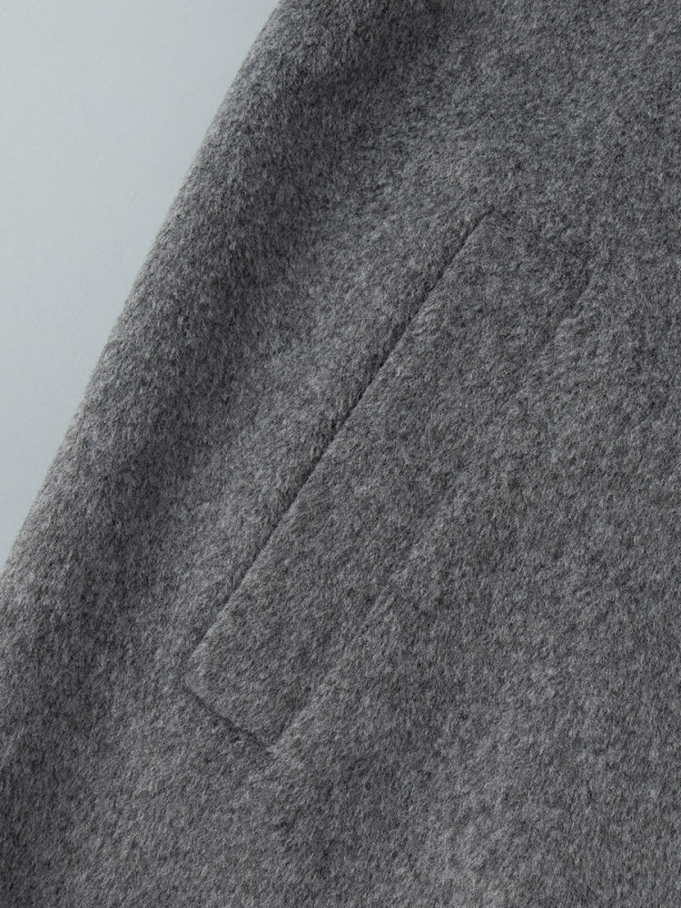TWOTWINSTYLE Temperament Lapel Loose Trench Coat