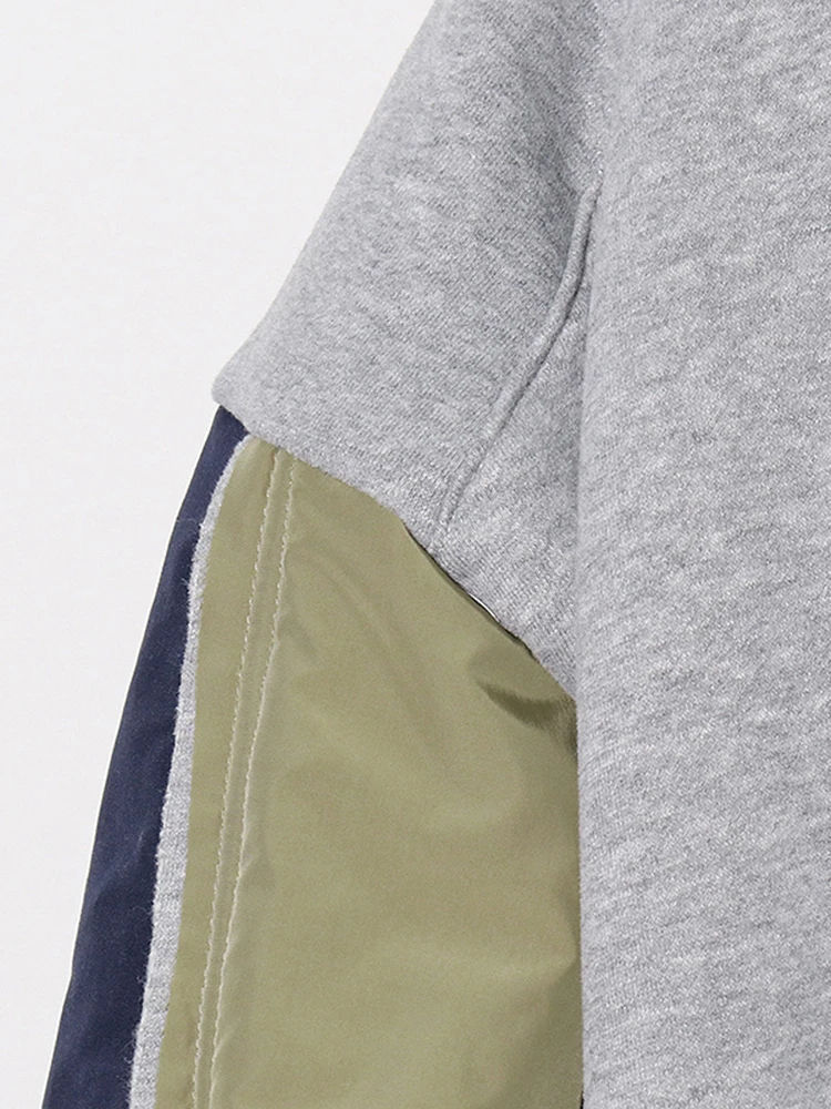 TWOTWINSTYLE Hit Color Turtleneck Casual Sweater