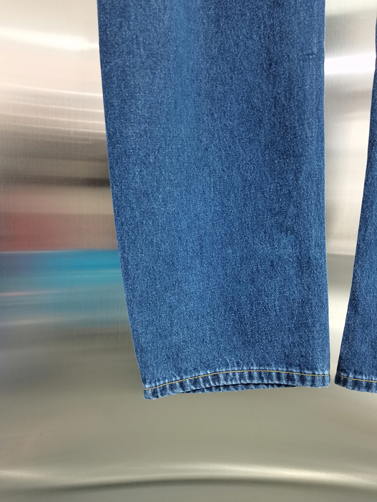 TWOTWINSTYLE Designer Spliced Diamond Casual Denim Pant