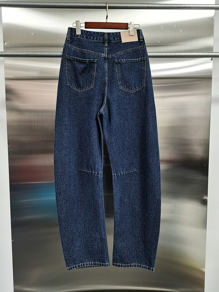 TWOTWINSTYLE Designer Spliced Diamond Casual Denim Pant