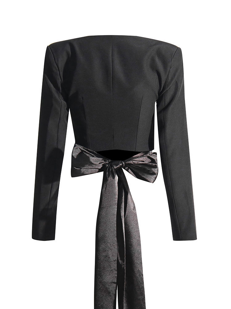 TWOTWINSTYLE Round Neck Tunic Top Side Split Solid Chic Skirt Two Piece Set