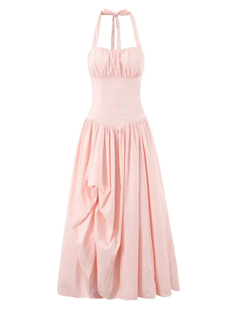 TWOTWINSTYLE Tunic Side Split Strapless Elegant Dress