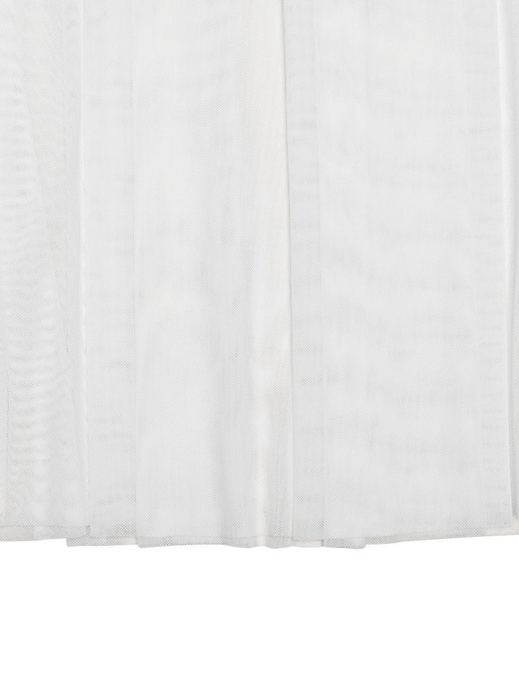 TWOTWINSTYLE Hollow Out Backless Patchwork Mesh Dress