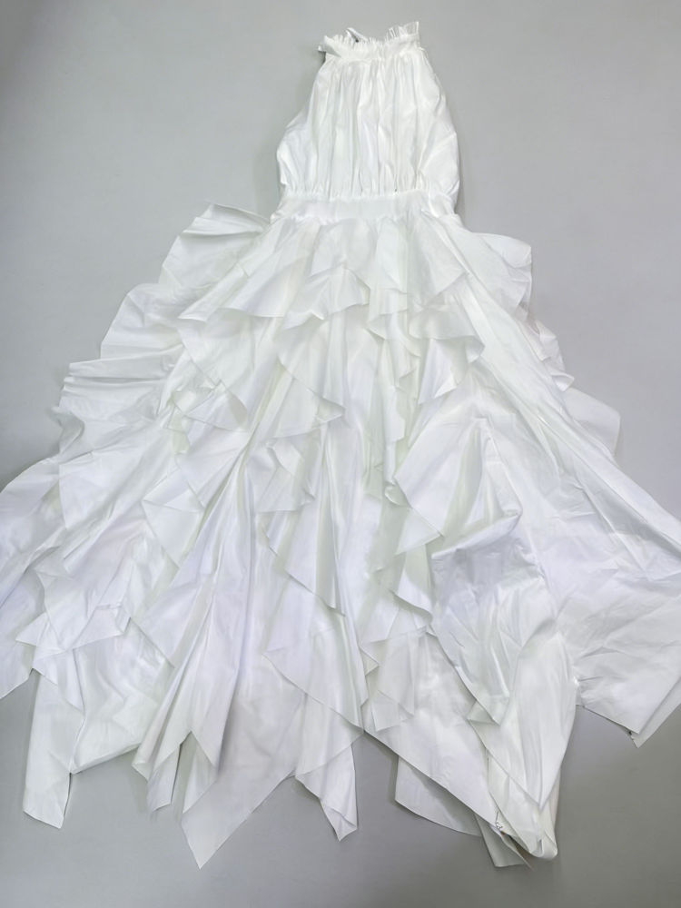 TWOTWINSTYLE Solid Sleeveless High Waist Ruched Fashion Dress