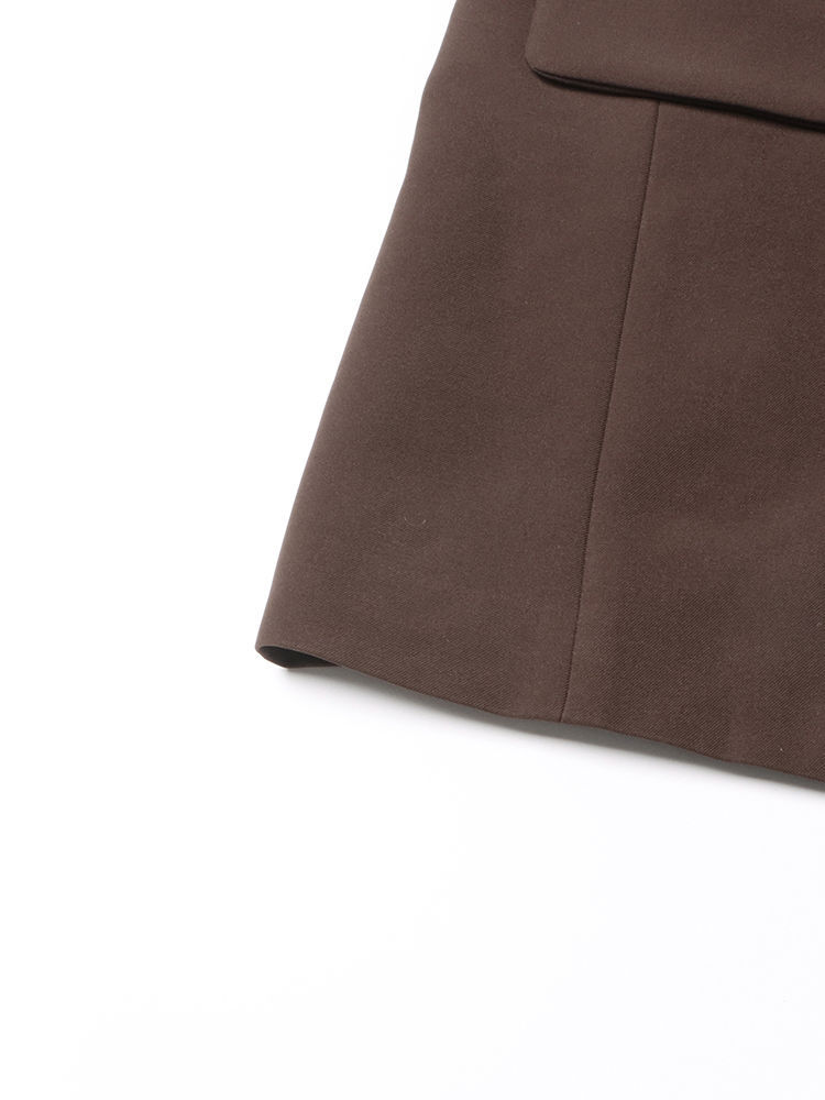 TWOTWINSTYLE Solid Lapel Tunic Vintage Blazers