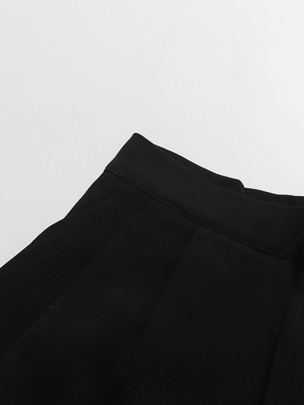 Free Shipping Women's High Waist Slim Wide Leg Long Pants New