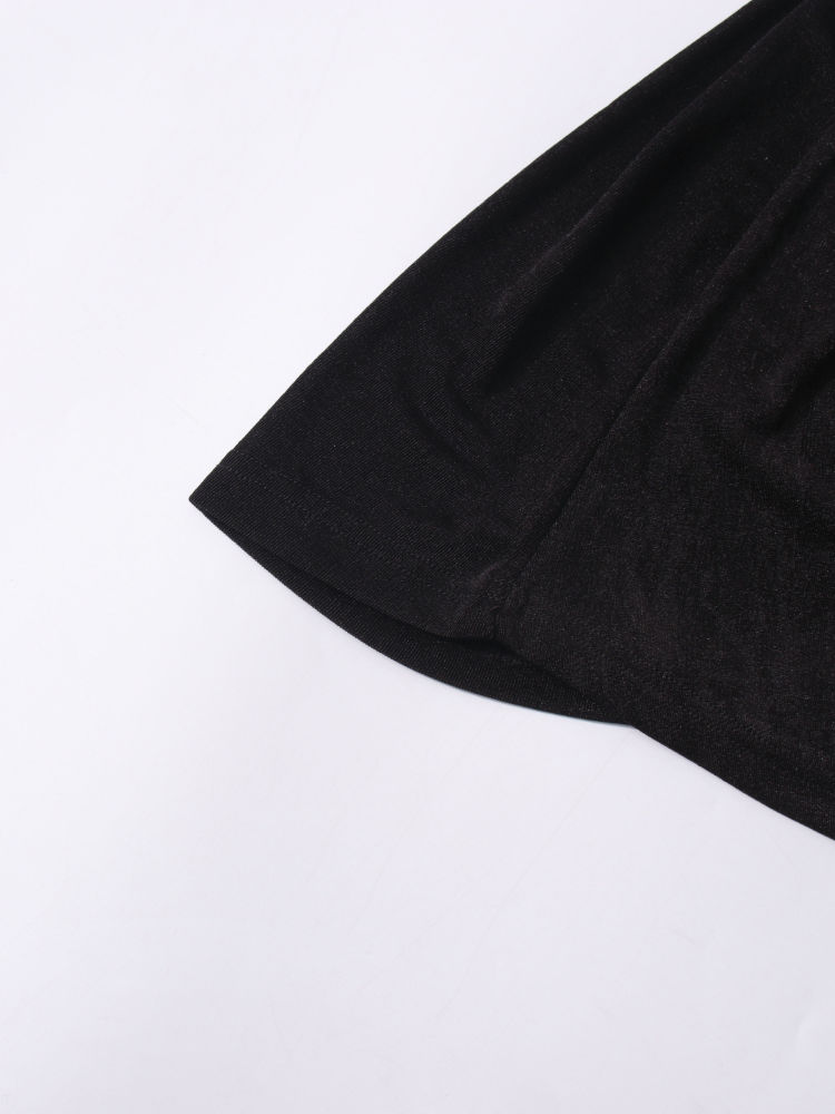 TWOTWINSTYLE Long Sleeve High Wist Minimalist Dress
