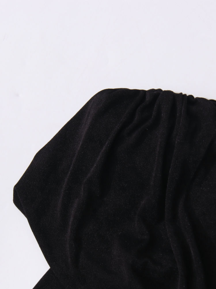 TWOTWINSTYLE Long Sleeve High Wist Minimalist Dress