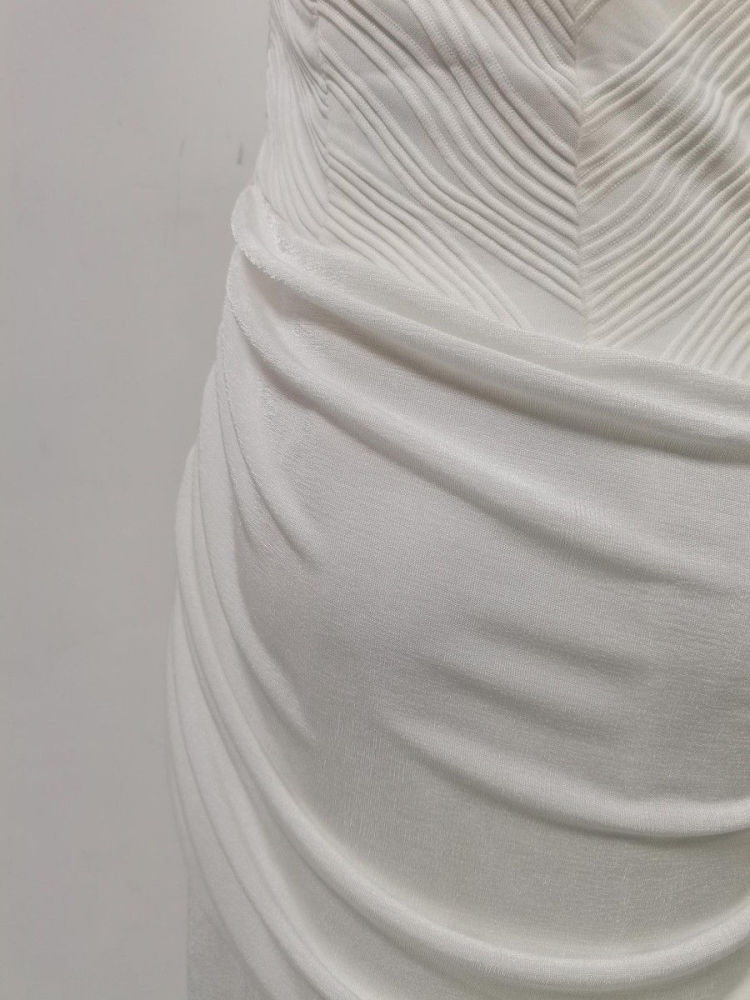 TWOTWINSTYLE Designer Deep V-Neck Batwing Sleeve Maxi Dress