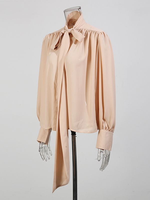 TWOTWINSTYLE Temperament Pleated loose Shirt