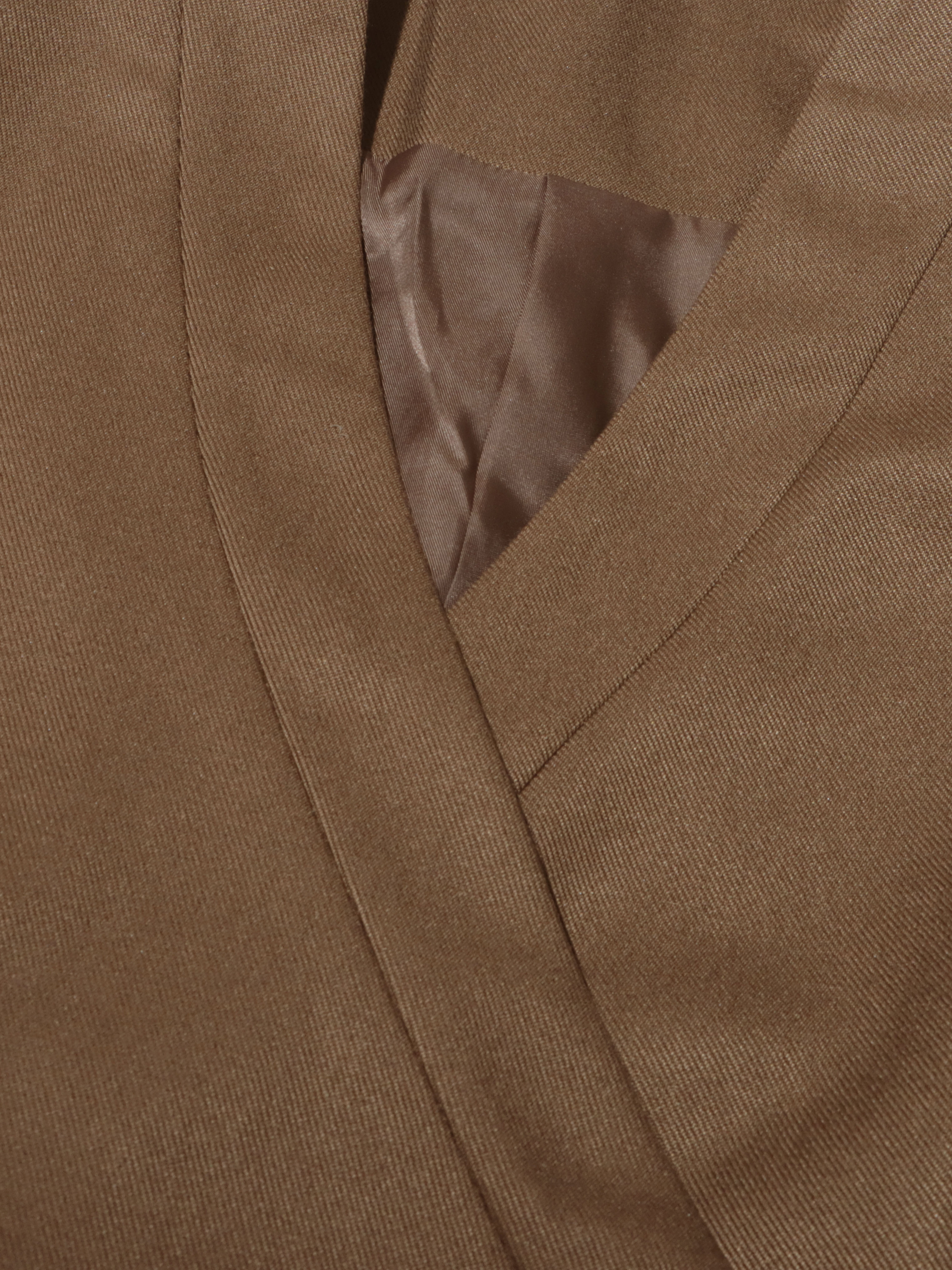 TWOTWINSTYLE Solid V Neck Tunic Vintage Coat