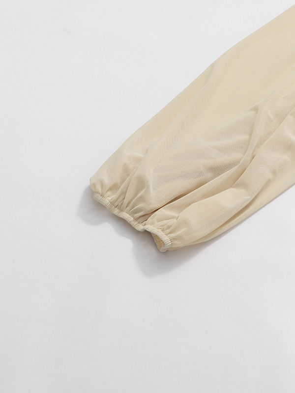 TWOTWINSTYLE Pleated Tunic Temperament Midi Dress