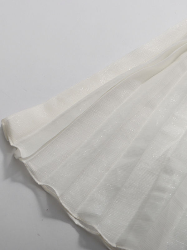 TWOTWINSTYLE High Waist Minimalist Pleated Dress
