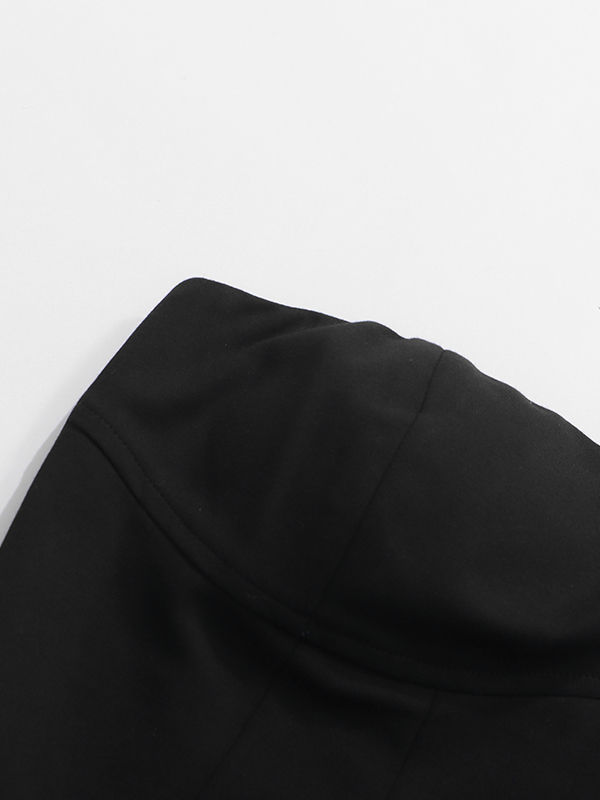 TWOTWINSTYLE Elegant High Waist Mini Dress