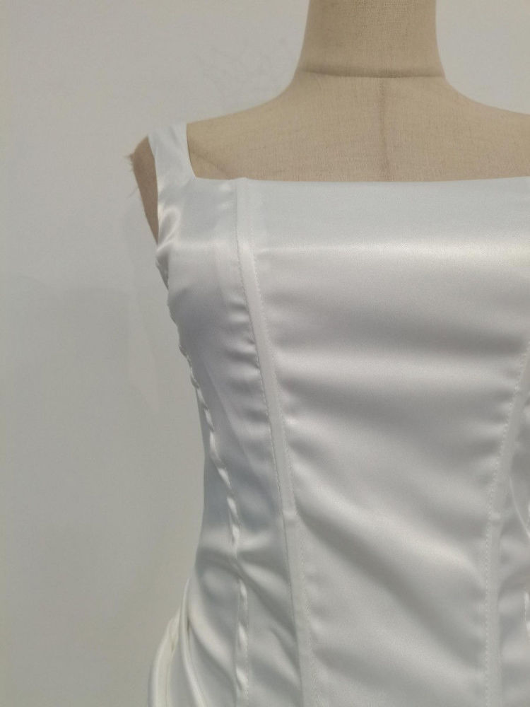 TWOTWINSTYLE Solid Ruched Fashion Strapless Dress