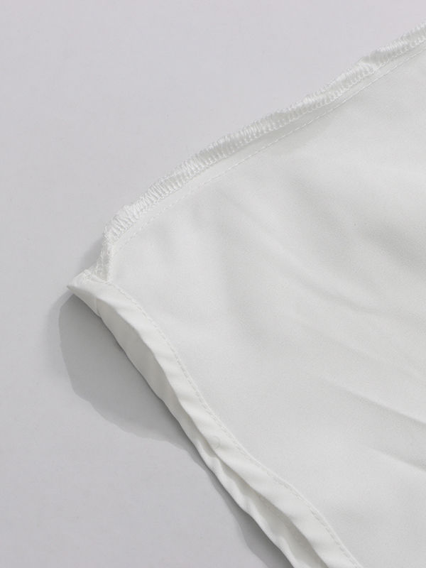 TWOTWINSTYLE Hit Color High Waist Pleated Designer Skirt