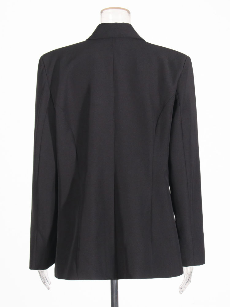 TWOTWINSTYLE Hit Color Lapel Tunic Spliced Buttons Designer Blazers