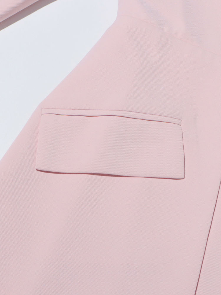 TWOTWINSTYLE Hit Color Lapel Tunic Spliced Buttons Designer Blazers