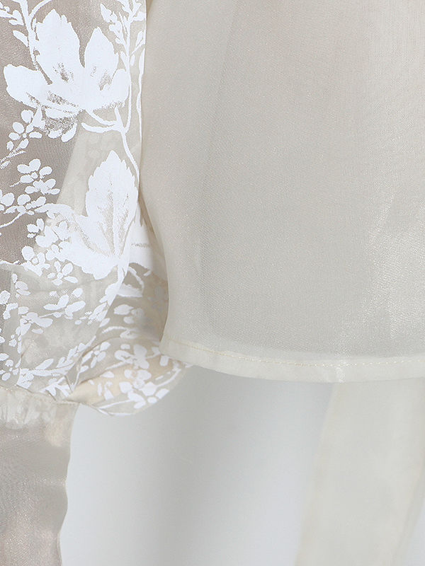 TWOTWINSTYLE Lapel Tunic Spliced Print Minimalist Shirt