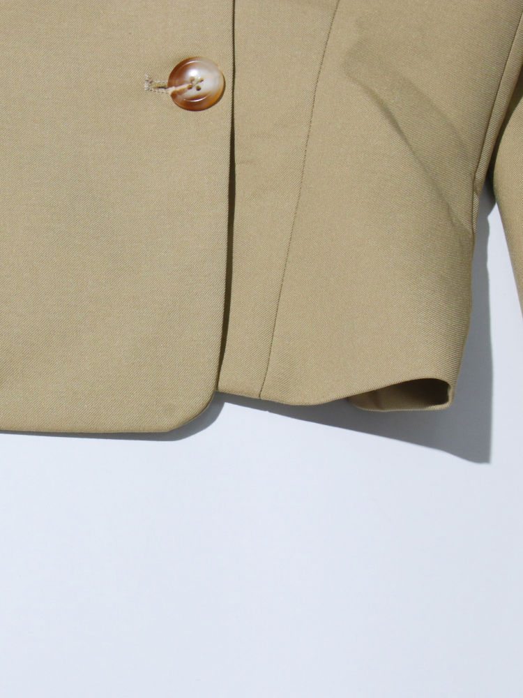 TWOTWINSTYLE Off One Shoulder Irregular Hem Temperament Blazers