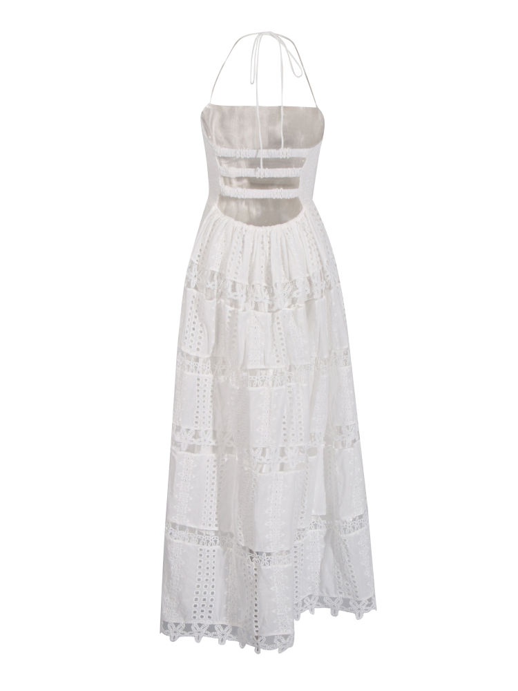 TWOTWINSTYLE Sleeveless High Waist Fashion Midi Dress