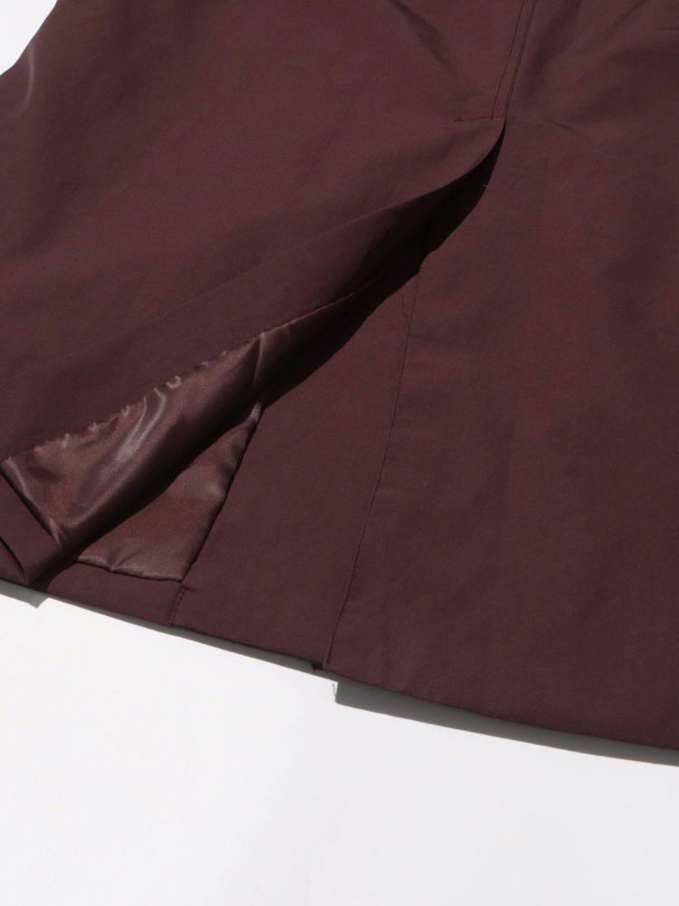 TWOTWINSTYLE Solid Loose Stand Collar Single Breasted Coat