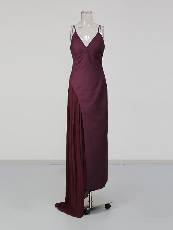 TWOTWINSTYLE Sleeveless Tunic Irregular Hem Vintage Dress