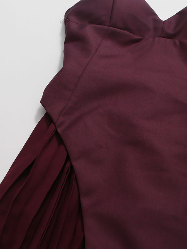 TWOTWINSTYLE Sleeveless Tunic Irregular Hem Vintage Dress
